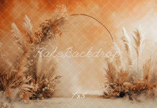 Arco Boho Fall Arancione Sfondo Designed by Patty Robert