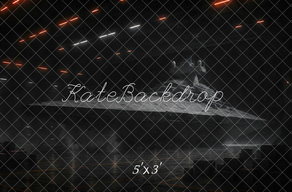 Fondo de Aventura de Ciencia Ficción de Spaceship Diseñado por Mini MakeBelieve