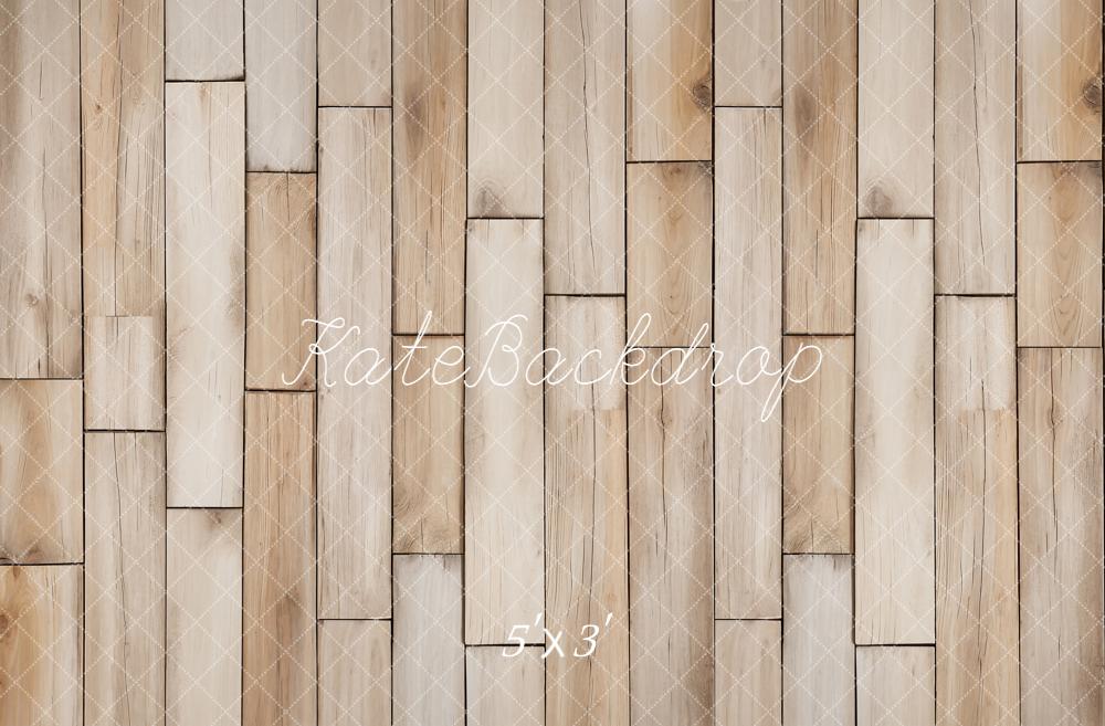 Kate Light Wood Plank Floor Backdrop Designed by Kate Image