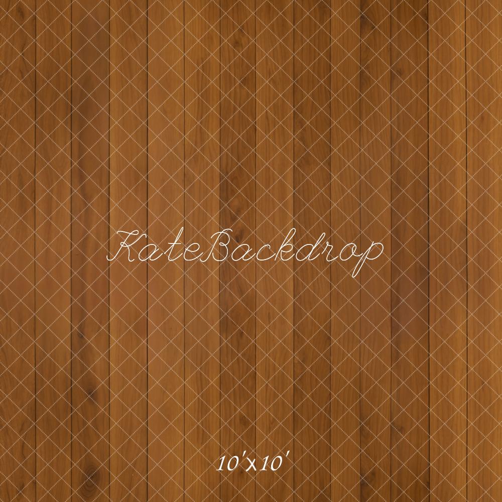 Fondo de Piso Retro de Tablero de Madera Brown Diseñado por Kate Image