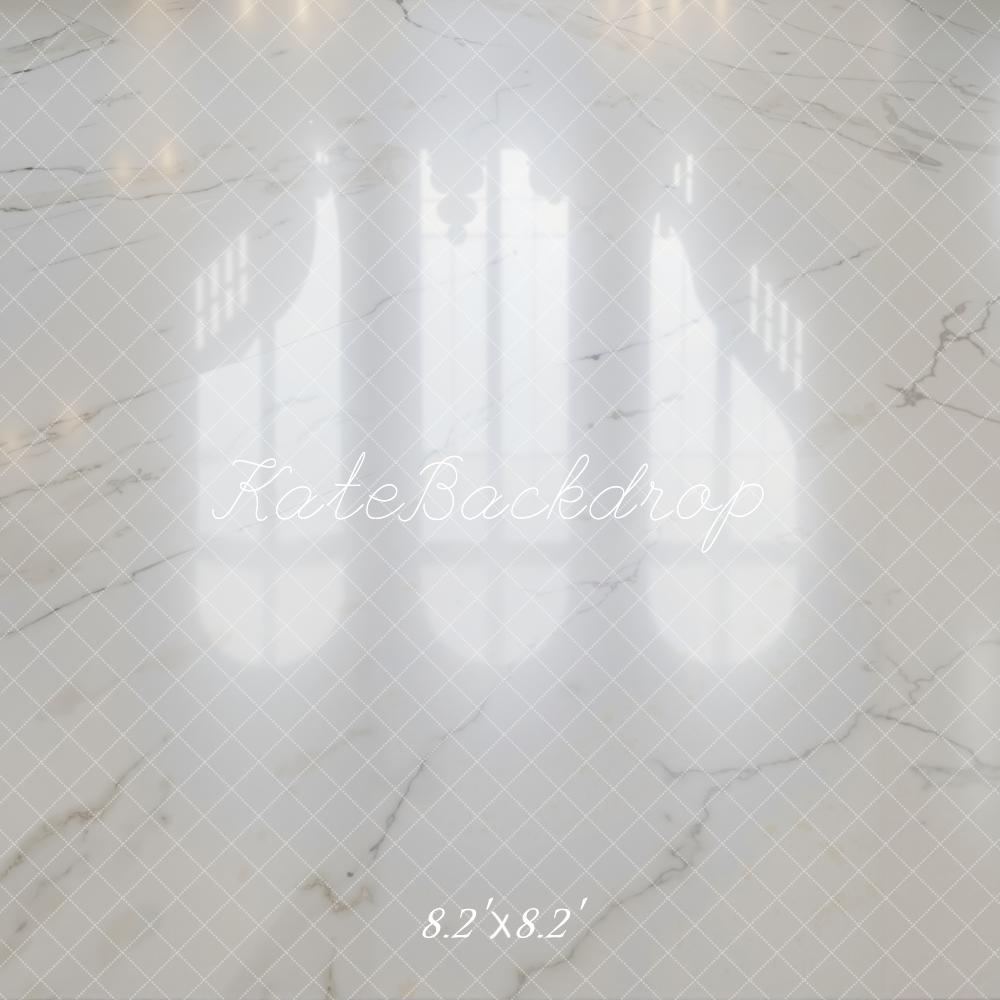 Kate White Marble Floor Backdrop Designed by Kate Image