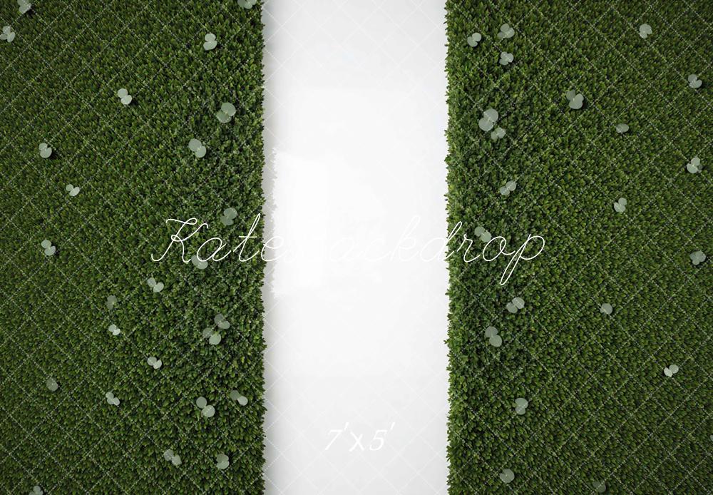 Kate Green Hedge Heart Confetti Floor Backdrop Designed by Mini MakeBelieve