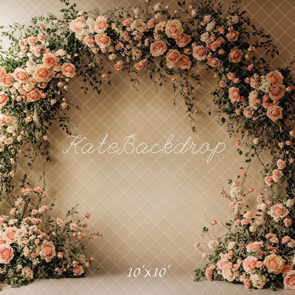 Kate Spring Flower Arch Wedding Backdrop Designed by Emetselch
