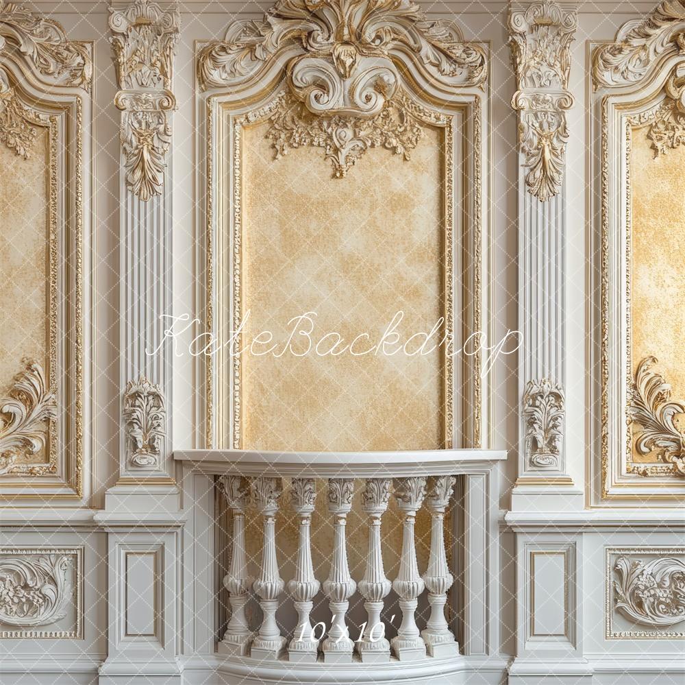 Kate Elegant Baroque Vintage Wall Backdrop Designed by Mini MakeBelieve