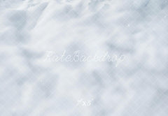 Kate Snowy White Texture Floor Printed Backdrop Designed by Kate Image