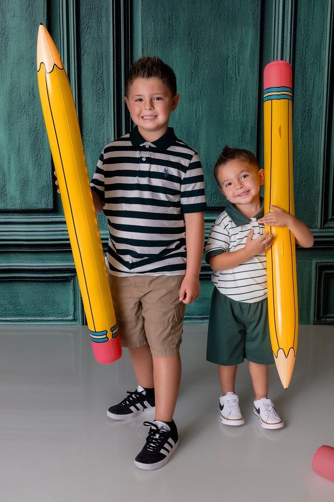 Classic Vintage Green Wall Backdrop Designed by Mini MakeBelieve