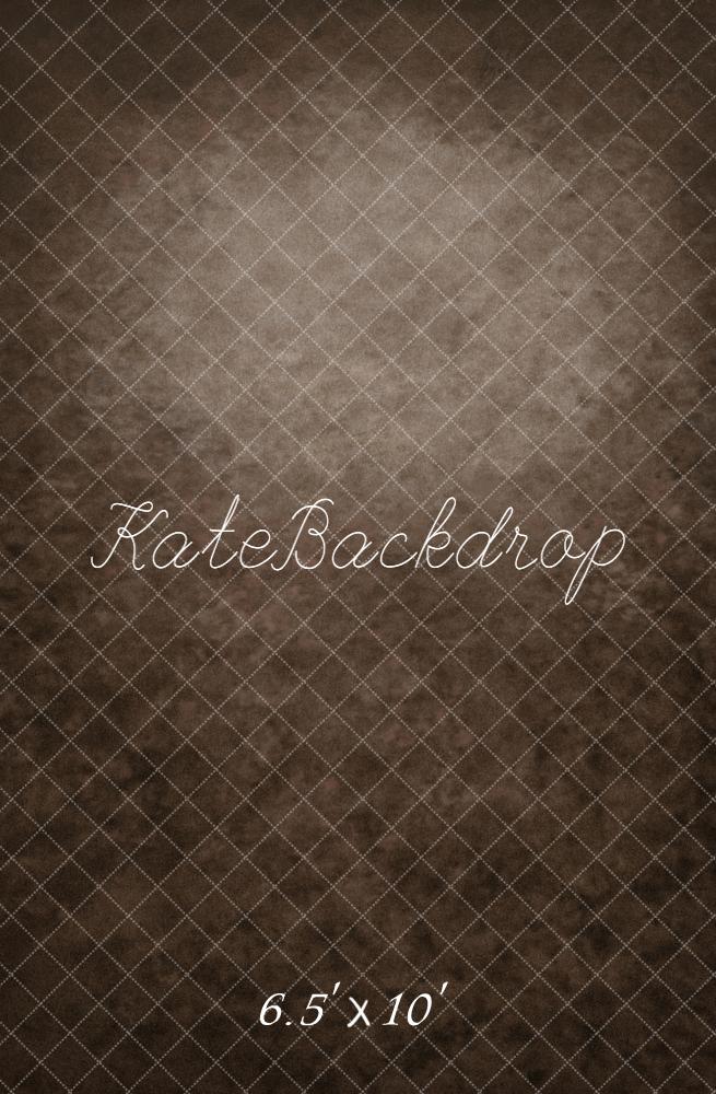 Kate Old Master Abstract Brown Printed Portrait Headshot Backdrop Designed by GQ