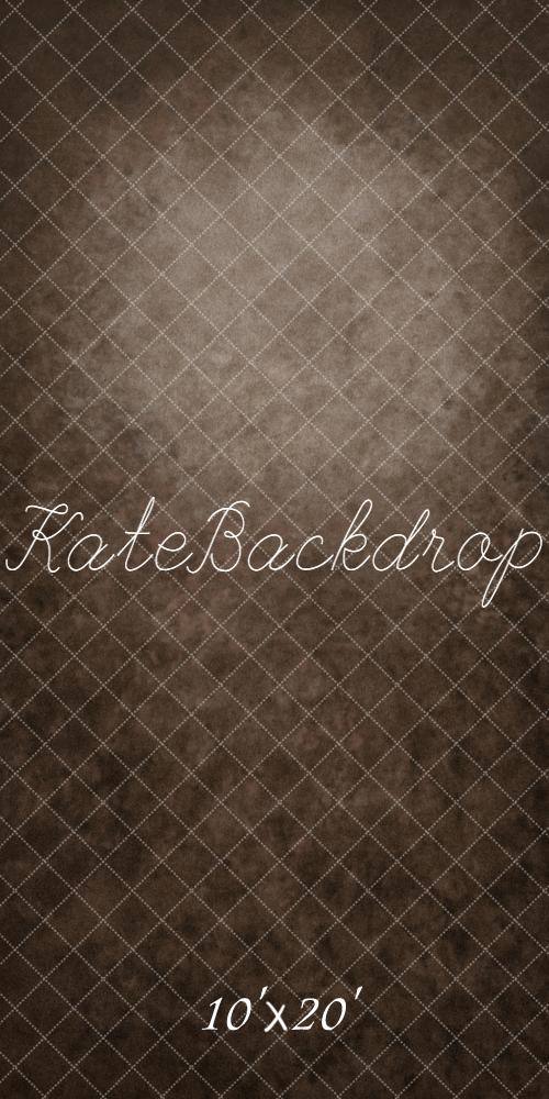 Kate Old Master Abstract Brown Printed Portrait Headshot Backdrop Designed by GQ