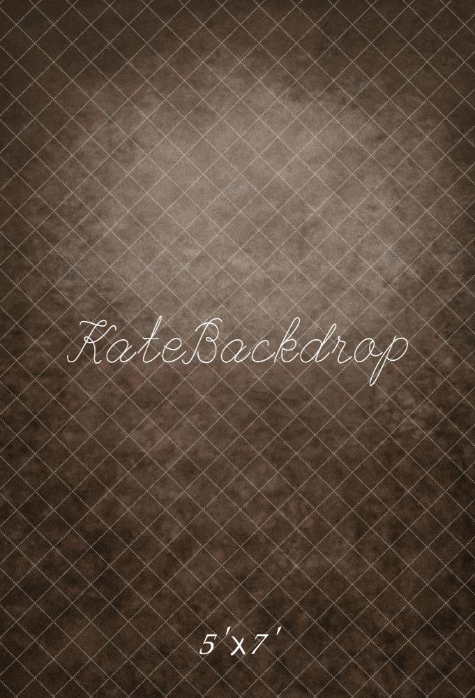 Kate Old Master Abstract Brown Printed Portrait Headshot Backdrop Designed by GQ