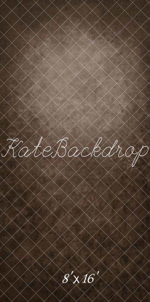 Kate Old Master Abstract Brown Printed Portrait Headshot Backdrop Designed by GQ