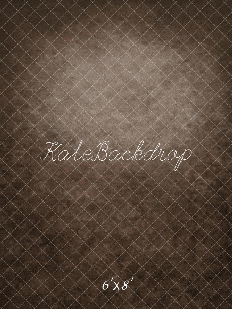 Kate Old Master Abstract Brown Printed Portrait Headshot Backdrop Designed by GQ