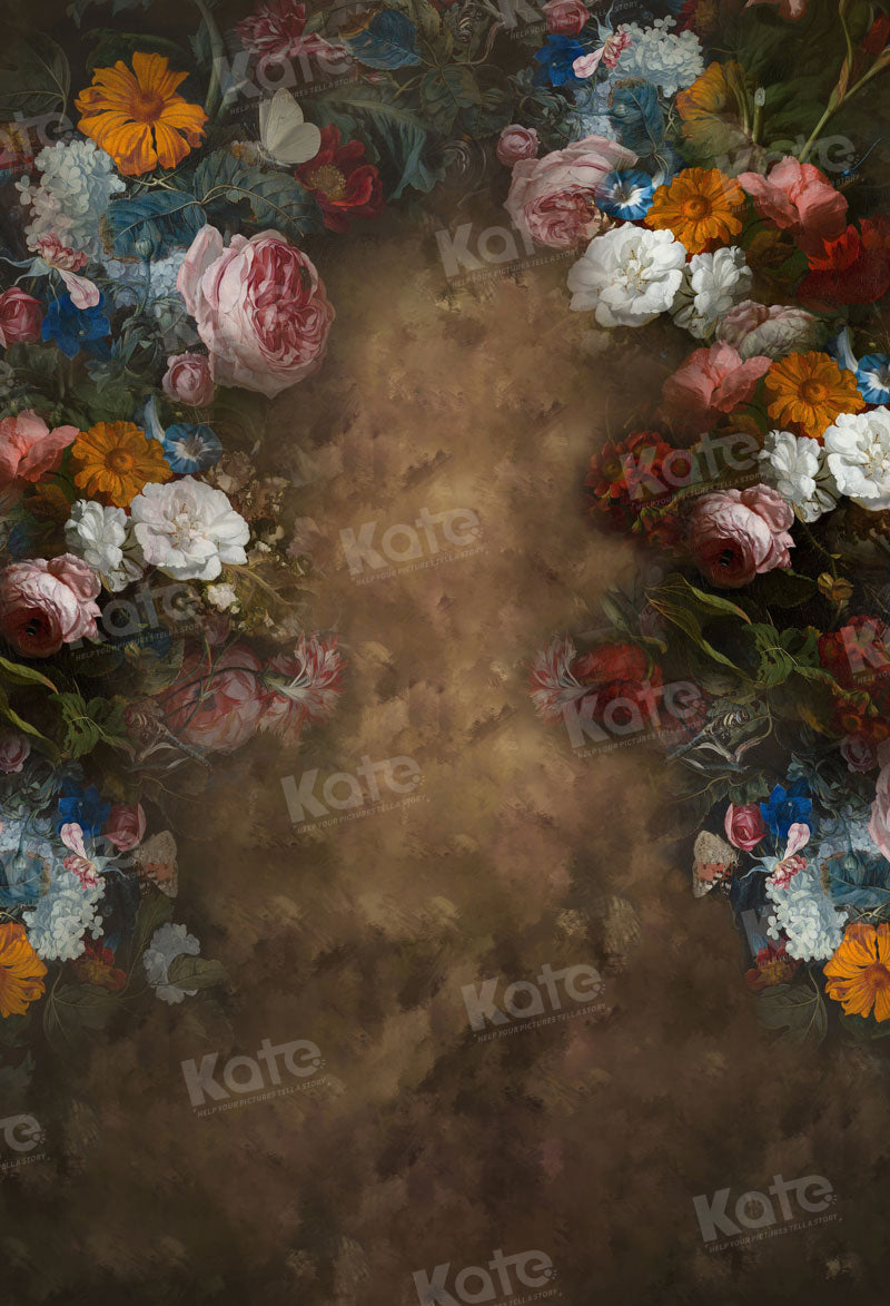 RTS Kate Fine Art Floral Old Master Abstract Backdrop for Photography