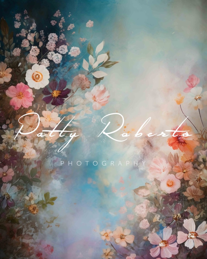 Kate Painted Enchanted Fine Art Garden Backdrop Designed by Patty Robert
