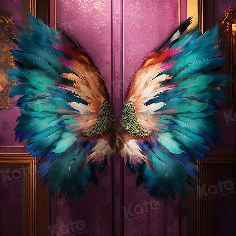 Kate Fine Art Fantasy Beautiful Butterfly Wings Backdrop for Photography