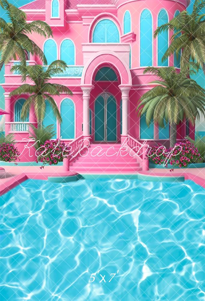 RTS Kate Summer Pool Party Dolly Dream Backdrop Designed by Ashley Paul