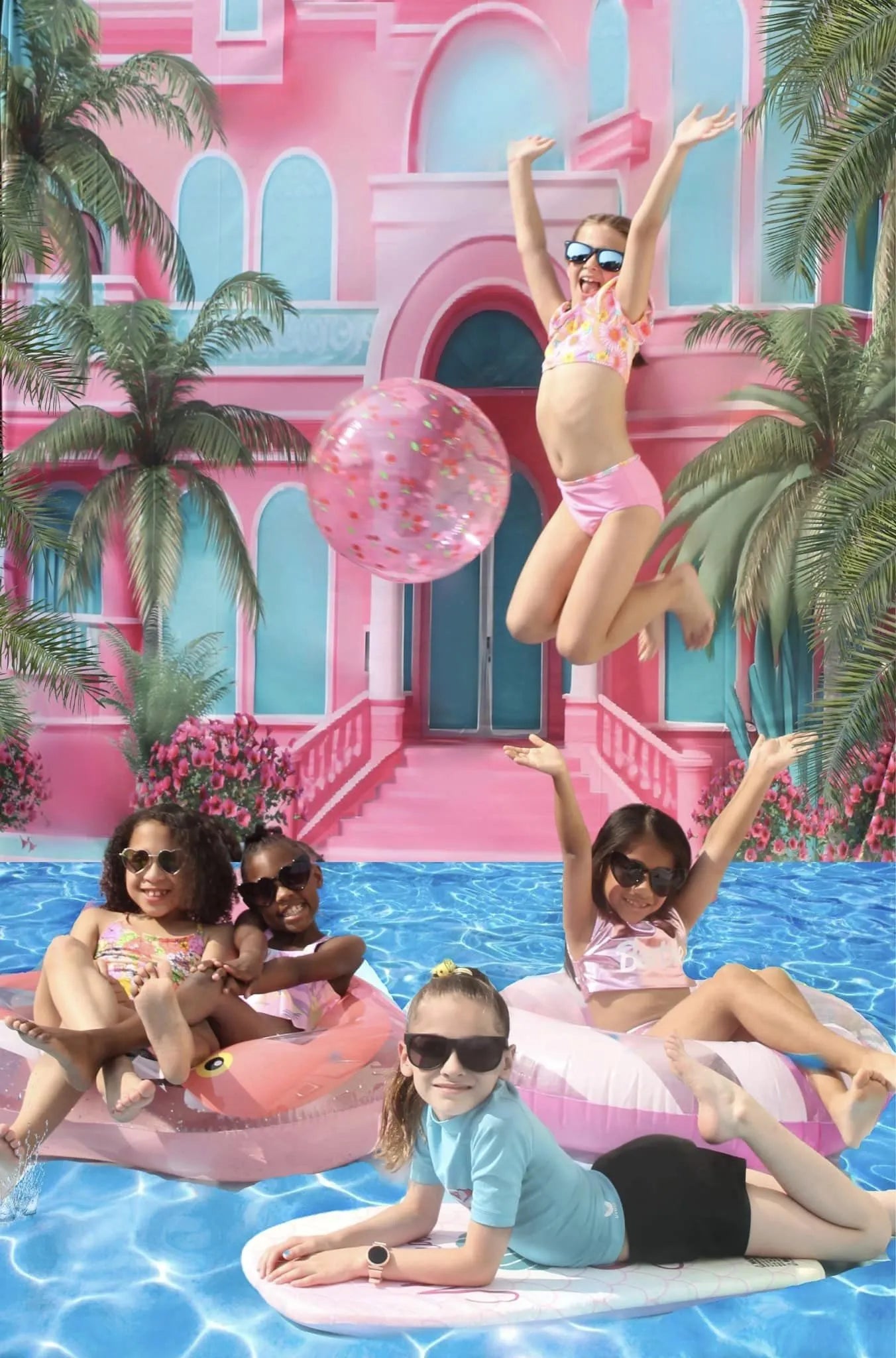 RTS Kate Sweep Summer Pool Party Dolly Dream Backdrop Designed by Ashley Paul