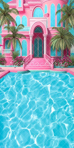 Kate Sweep Summer Pool Party Dolly Dream Printed Backdrop Designed by  Ashley Paul