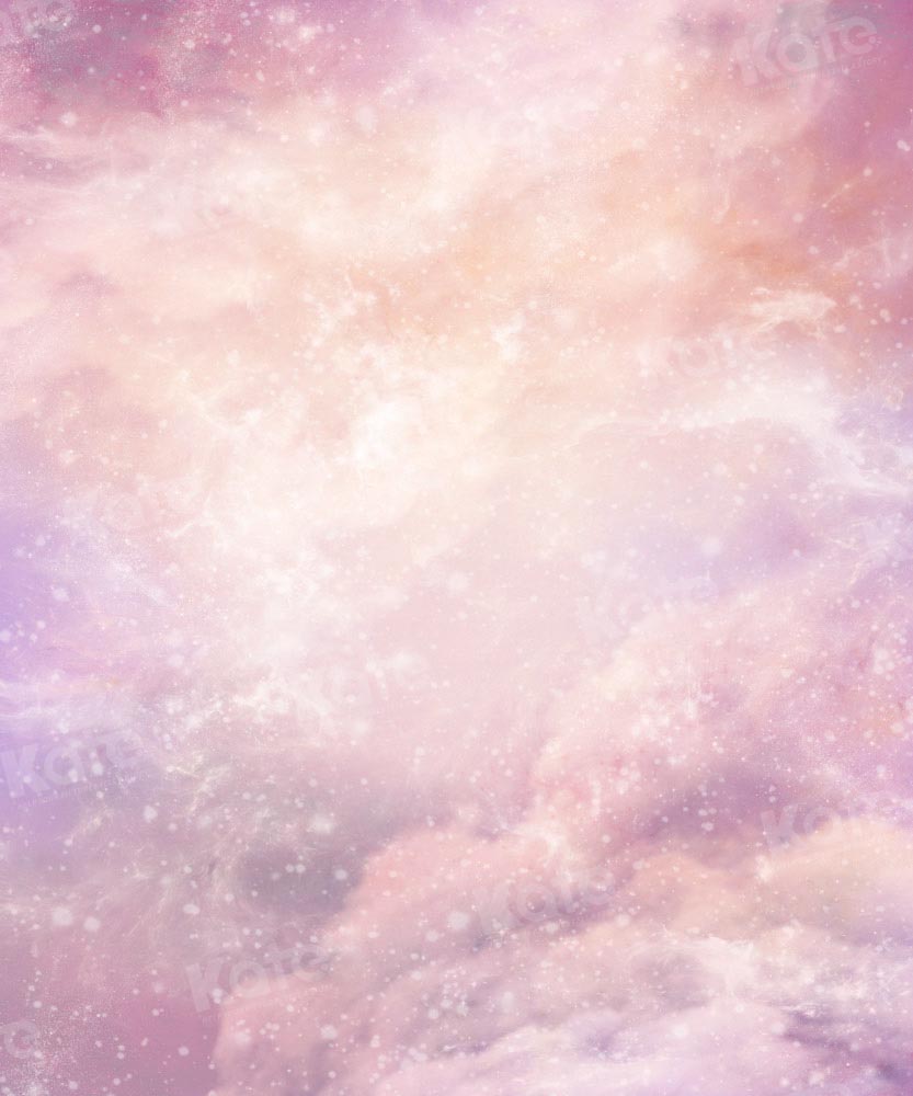 Kate Fine Art Pink Cloud Sky Bokeh Spot Backdrop Designed by GQ