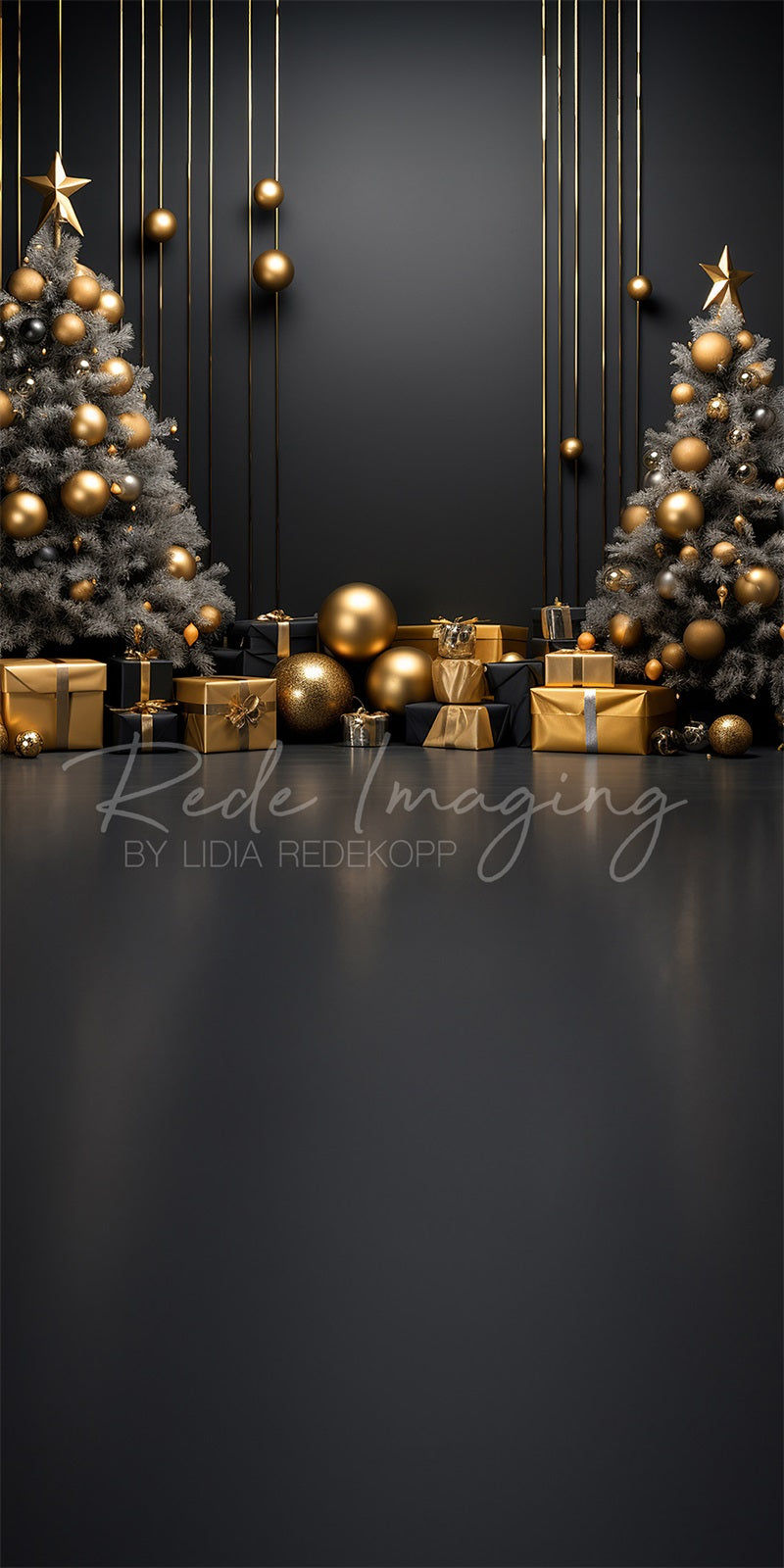 Kate Sweep Dark Christmas Backdrop Designed by Lidia Redekopp