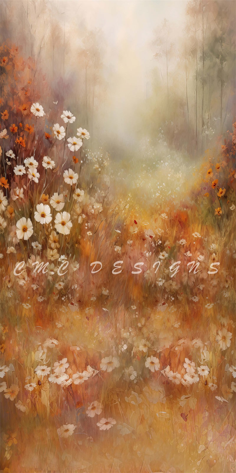 Kate Sweep Autumn Meadow Backdrop Designed by Candice Compton