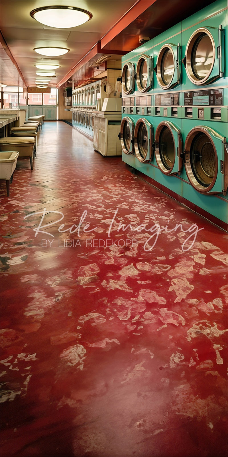 Kate Sweep Laundromat Backdrop Designed by Lidia Redekopp