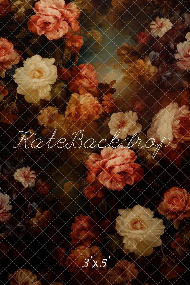 Kate Abstract Art Flowers Backdrop Designed by Chain Photography