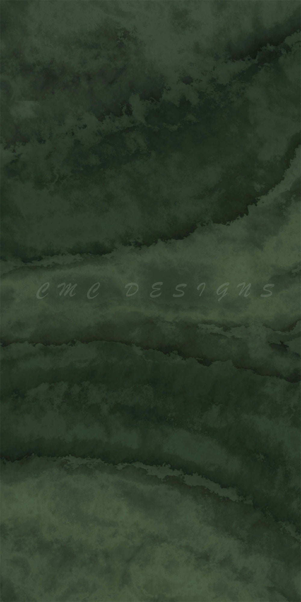 Kate Sweep Dark Green Abstract Texture Backdrop Designed by Candice Compton