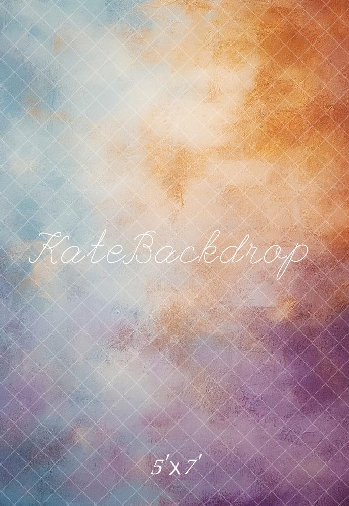 Kate Fantasy Colorful Cloud Abstract Texture Backdrop Designed by GQ