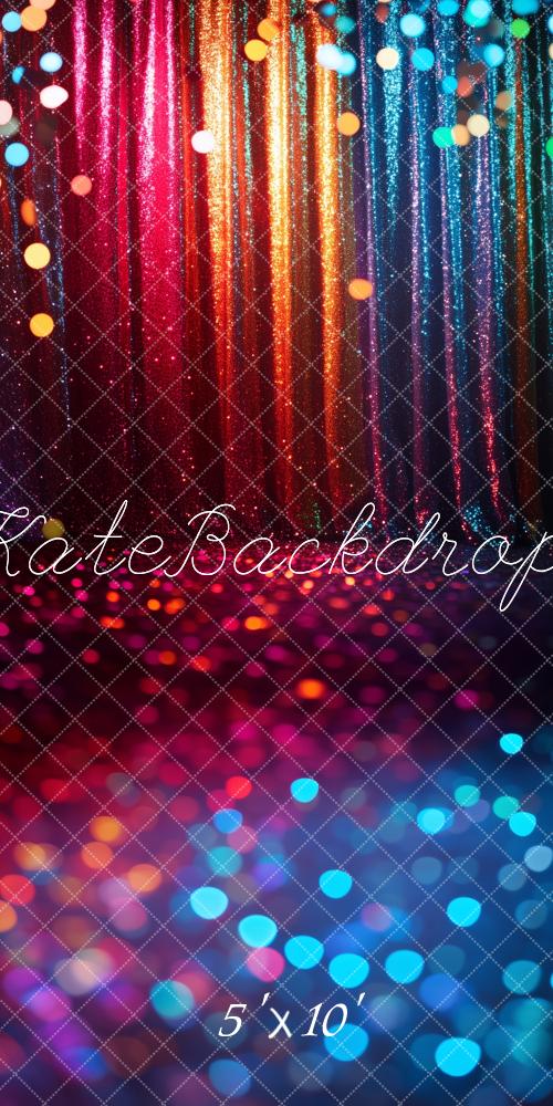 Sweep Colorful Bokeh Glitter Foto Achtergrond Designed by Patty Robert