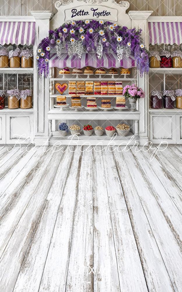 Kate Sweep Bakery Peanut Butter and Jelly Sweet Stand Backdrop Designe