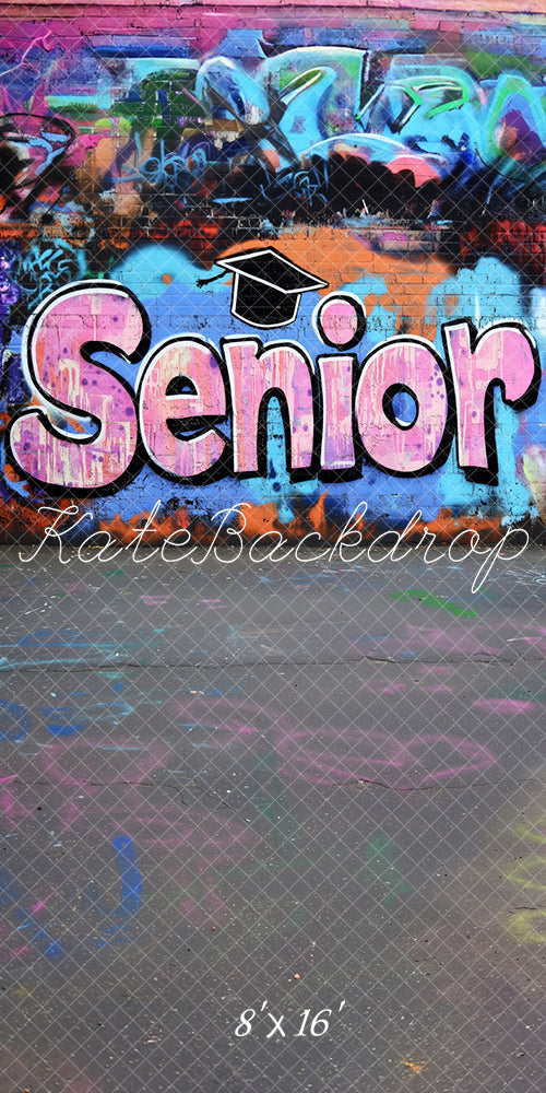 Fondo de graffiti senior Sweep diseñado por Patty Robert