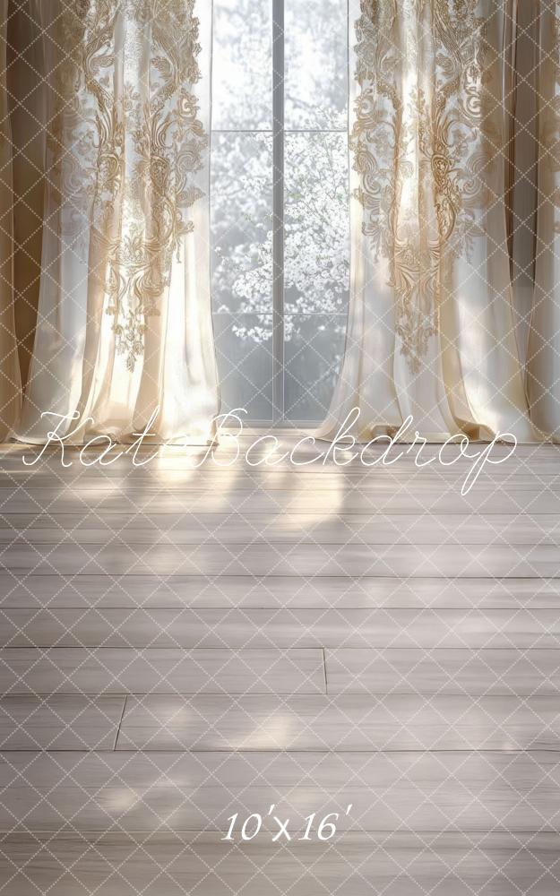 Sweep Elegante Tenda Finestra Luce Solare Sfondo Designed by Mini MakeBelieve