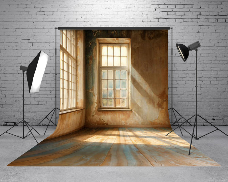 Elegant Dusk Scenery Hall Photo Sweep Backdrop
