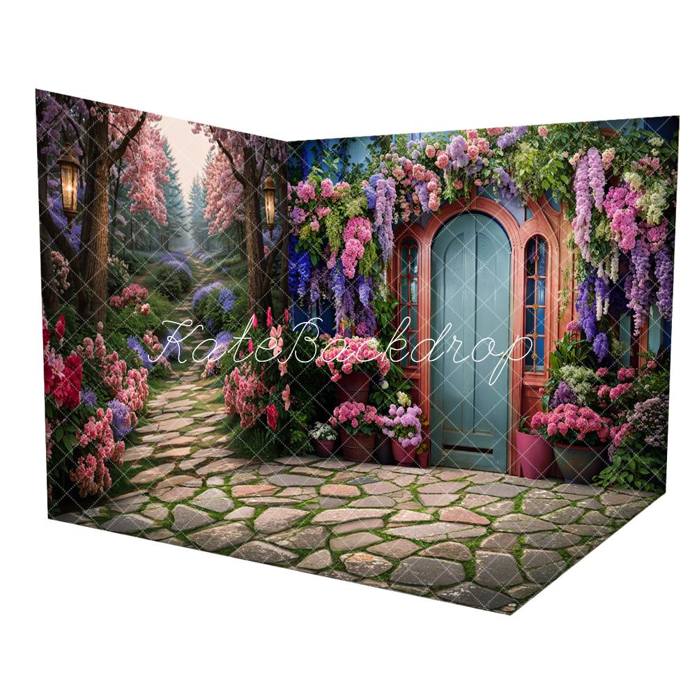 Kate Spring Flowers Forest Path Room Set