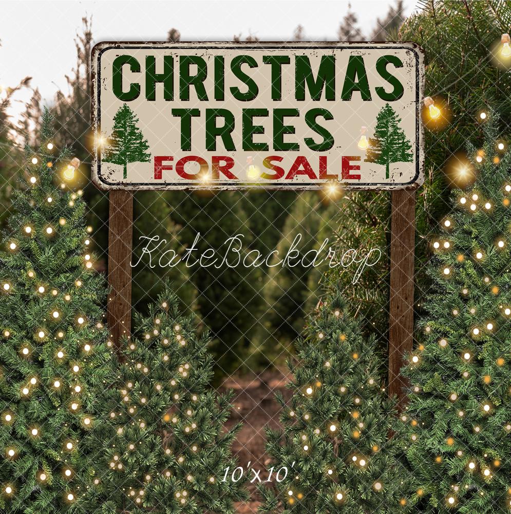 Kate Christmas Tree Backdrop for Photography