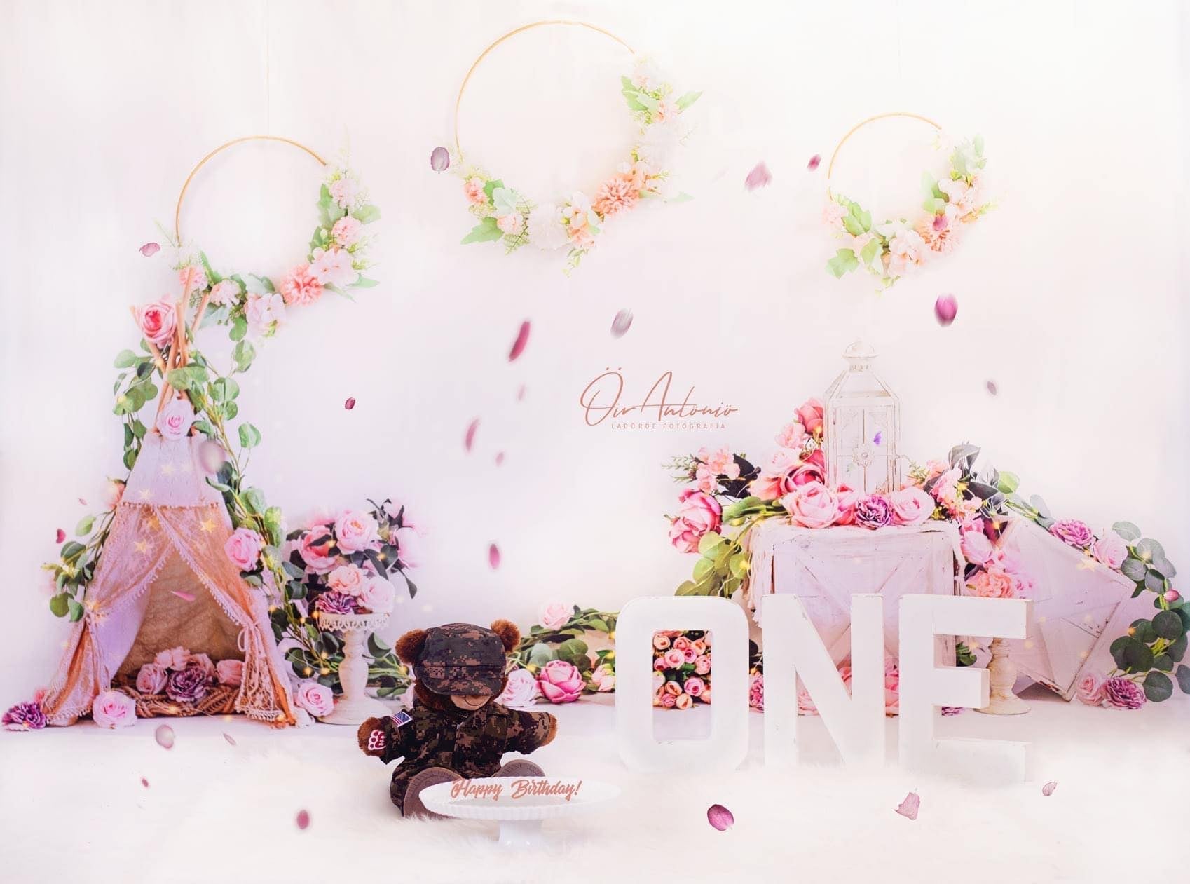 Kate Boho Valentine's Day Tent Backdrop Birthday Designed by Emetselch (only ship to Canada)