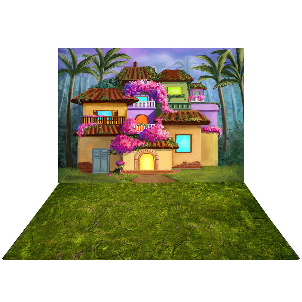 RTS Kate Magic Flower Hut Backdrop Spring for Photography (US only)