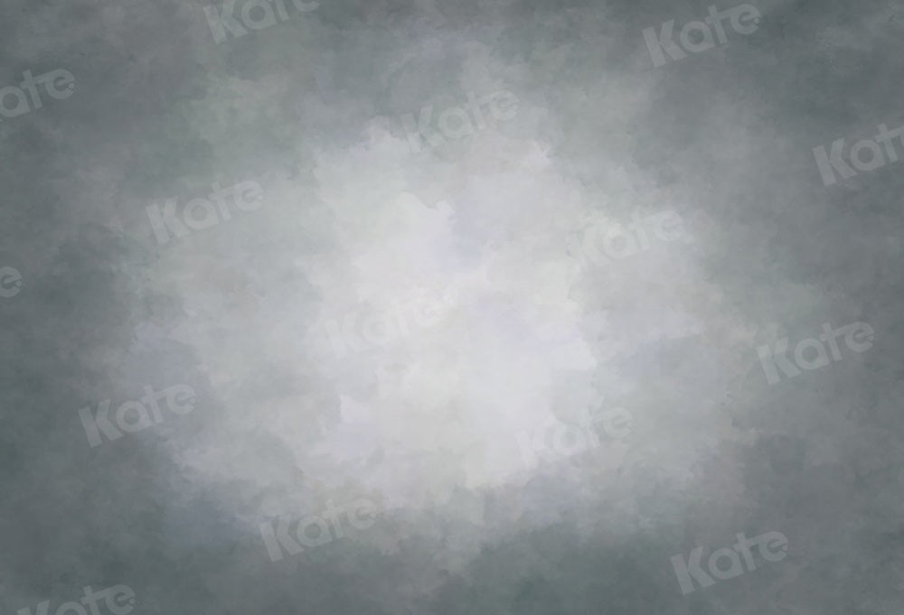 RTS Kate Abstract Backdrop Gray mixed Green Cloud Feeling for Photography