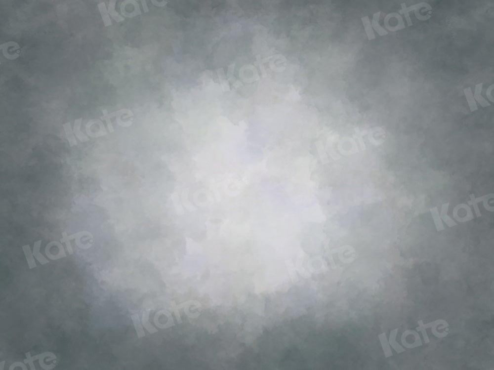 RTS Kate Abstract Backdrop Gray mixed Green Cloud Feeling for Photography