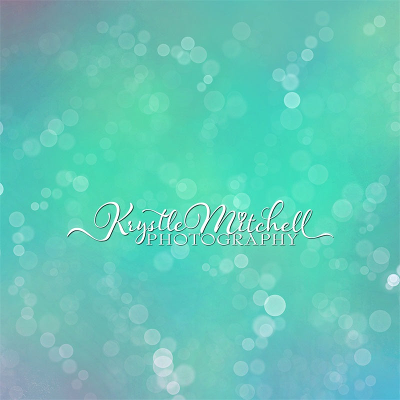 RTS Kate Bokeh Ocean Bubbles Backdrop Designed By Krystle Mitchell Photography