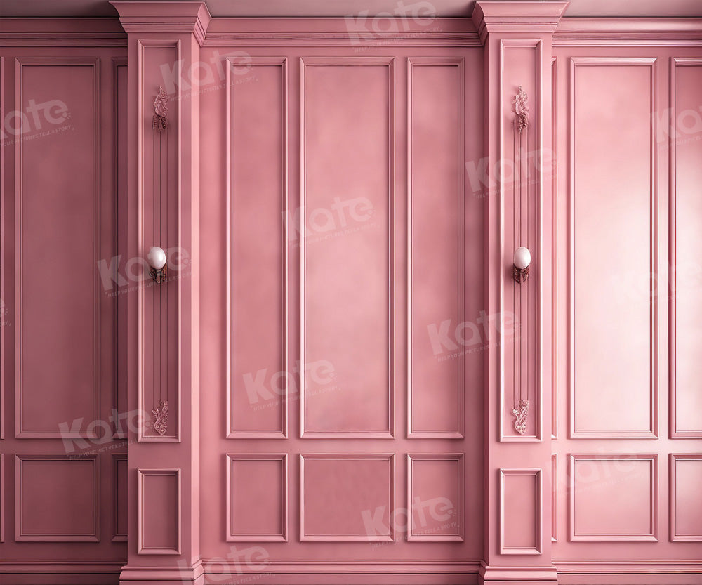 Kate Pink Vintage Wall Boudoir Backdrop for Photography