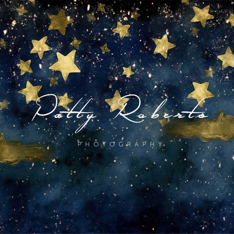 Kate Starry Night Star Cake Smash Baby Independence Day Backdrop Designed by Patty Robert