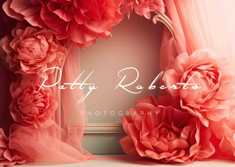 Kate Blossoming Bliss Floral Backdrop Designed by Patty Robert
