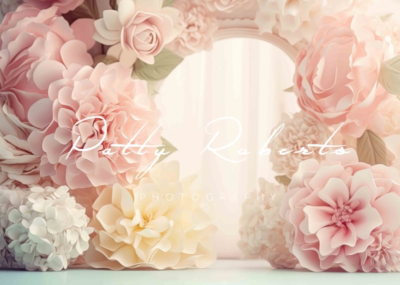 Kate Floral Fantasy Wedding Backdrop Designed by Patty Robert