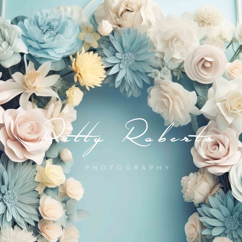 Kate Flower Painterly Fairyland Wedding Backdrop Designed by Patty Robert