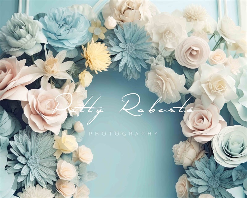 Kate Flower Painterly Fairyland Wedding Backdrop Designed by Patty Robert