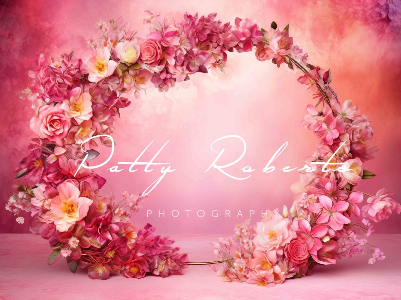 Kate Painterly Blooming Beauty Fine Art Floral Backdrop Designed by Patty Robert