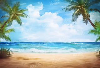 Fondo de playa de verano caliente diseñado por Chain Photography