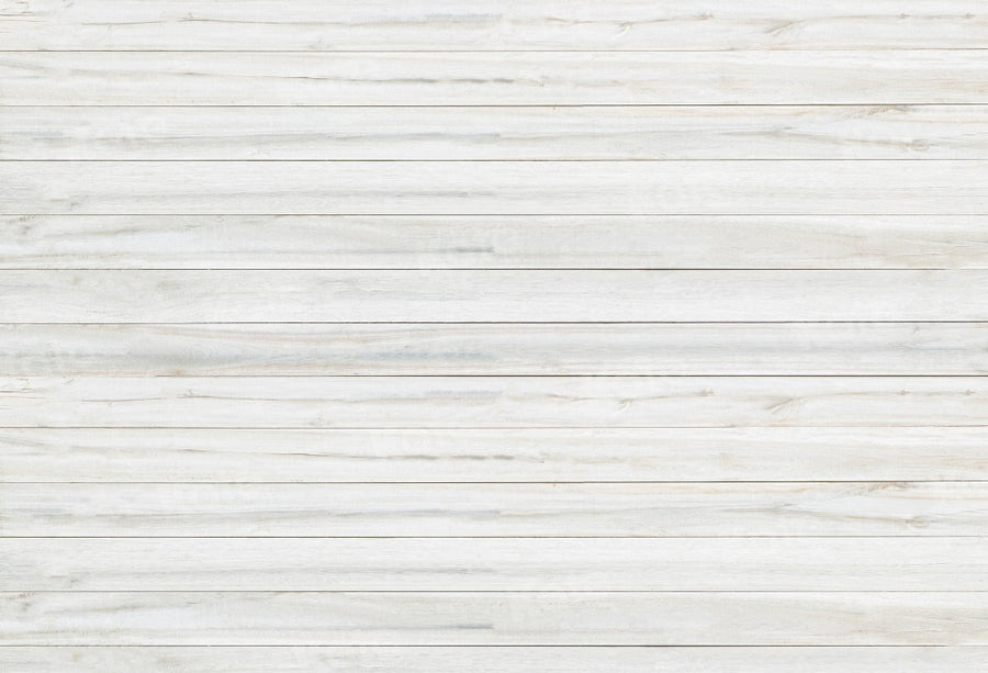 Rustic Whitewashed Wooden Plank Backdrop