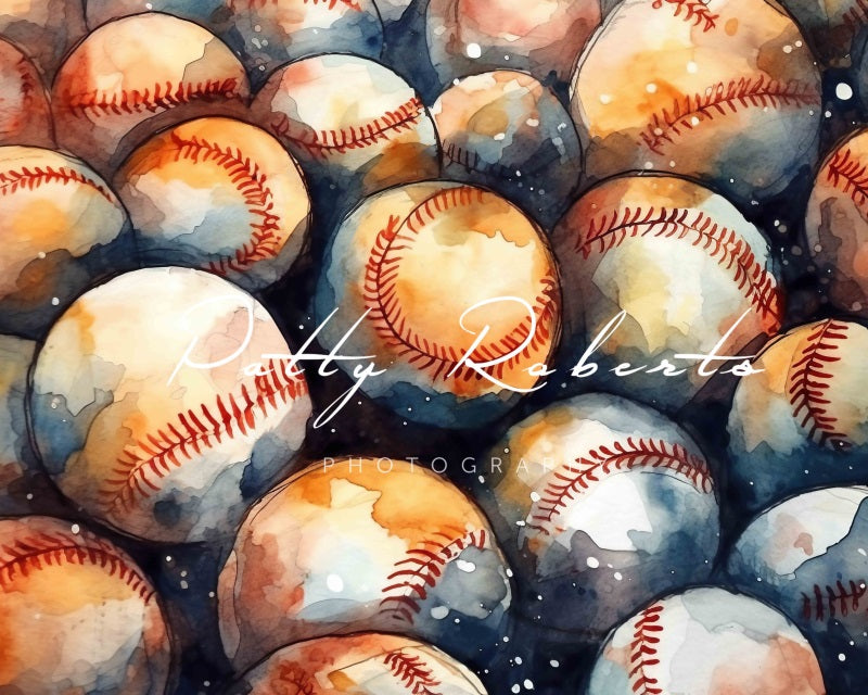 Kate Baseball-Inspired Sport Backdrop Designed by Patty Robert